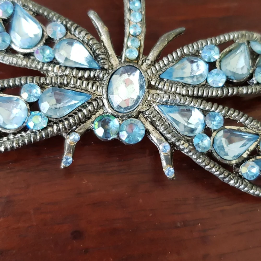 Light Blue Dragonfly Brooch